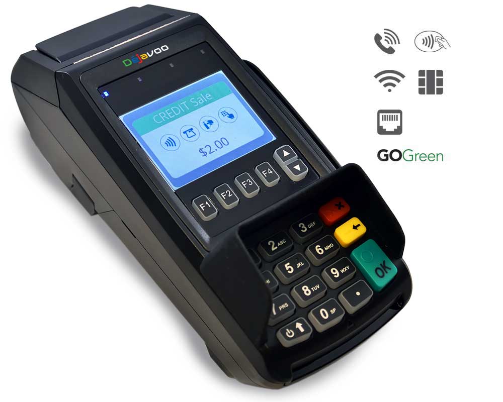 Machine featuring a credit card, ready for secure electronic transactions